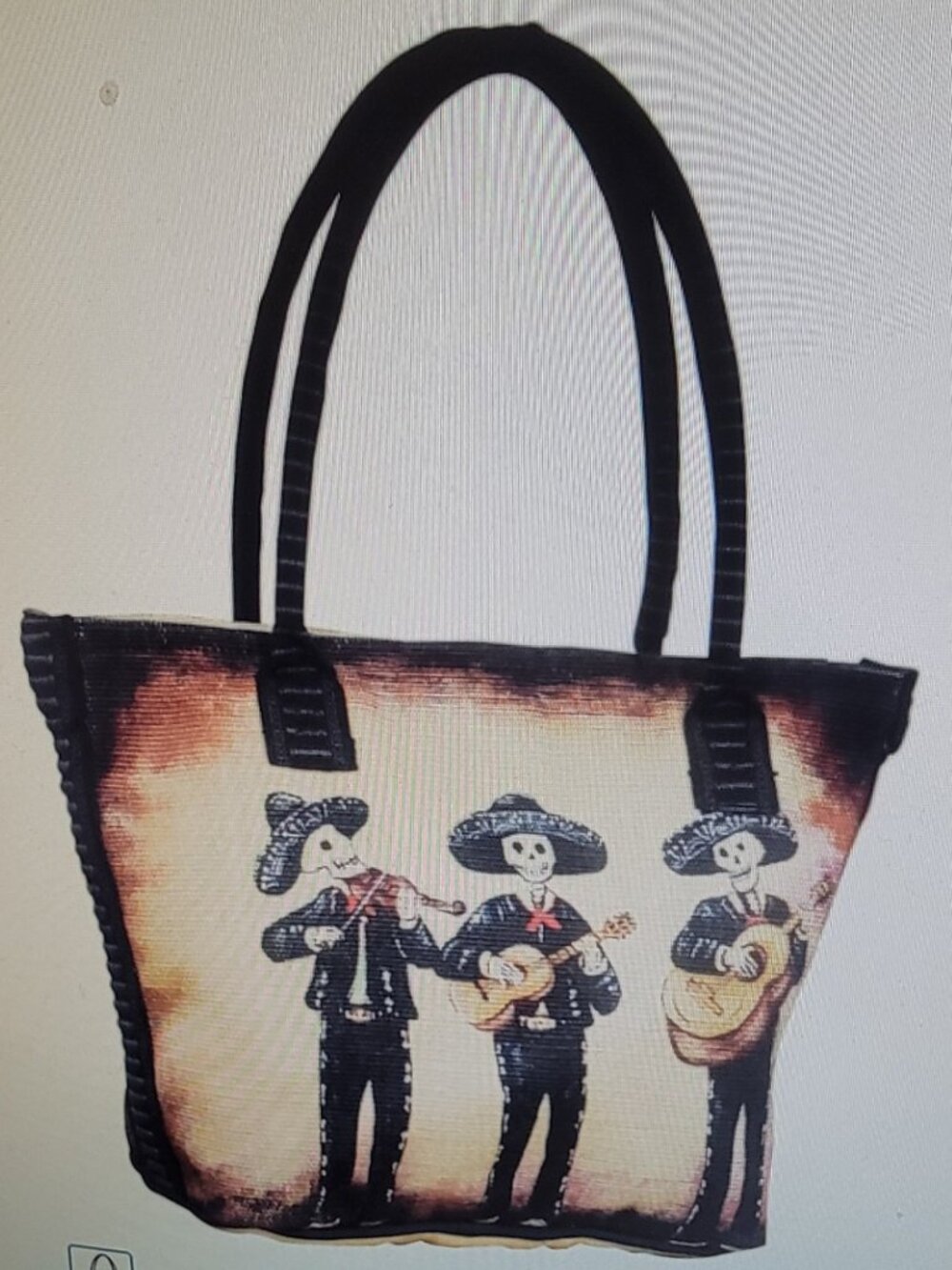 Mariachi Day of the Dead Purse/Tote
